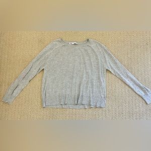 Grey Zara long sleeve top